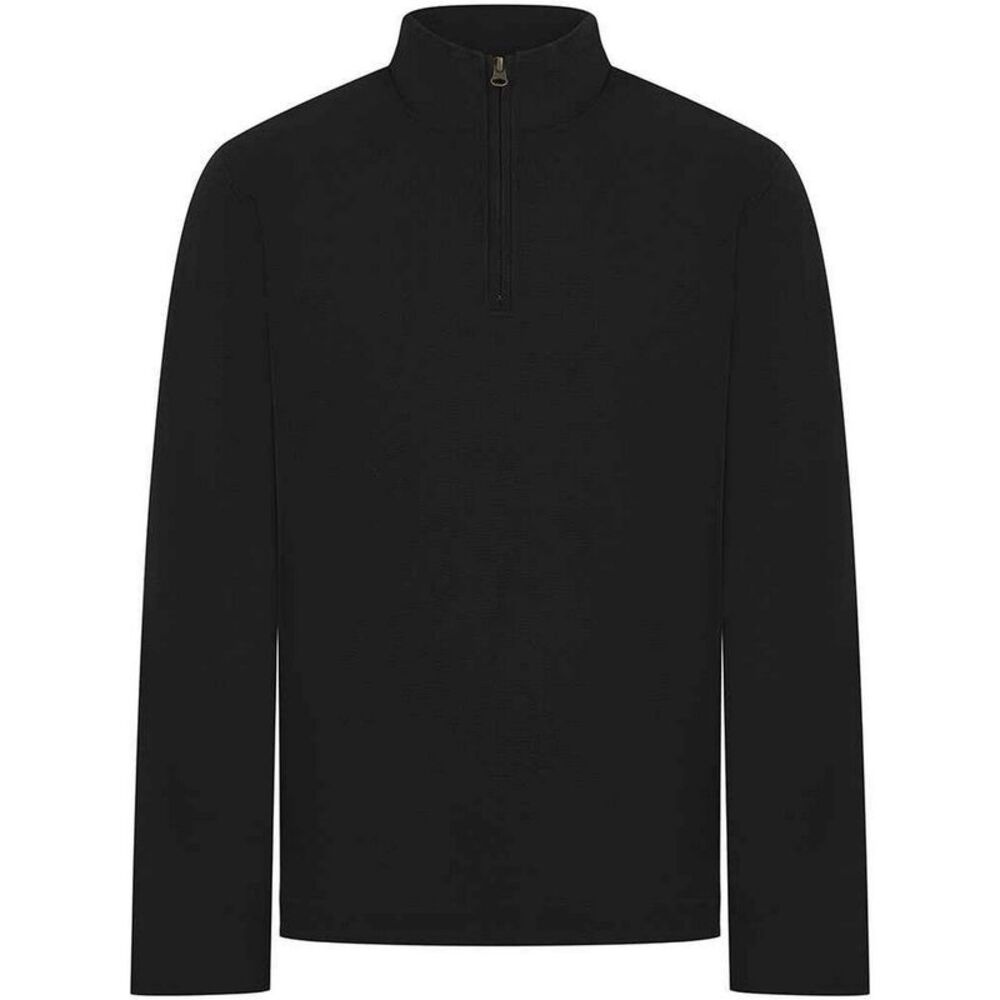Front Row Mens Pique Top / Black